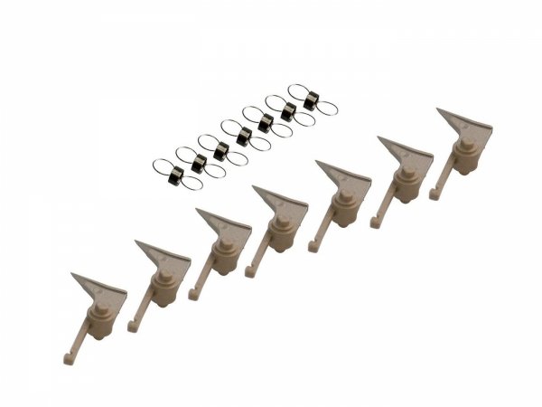 Części / CoreParts / zamiennik / Upper Picker Finger W/Spring 7pcs=1set RICOH Aficio 1035, Aficio 1045, Aficio 2035, Aficio 2045,  MP3500, Aficio MP4500