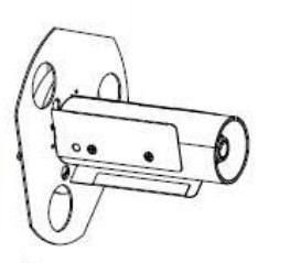 Części / ZEBRA / Kit, Media Supply Spindle for  40mm ID Cores, ZT620  P1083320-114, Spindle, 1 pc(s)