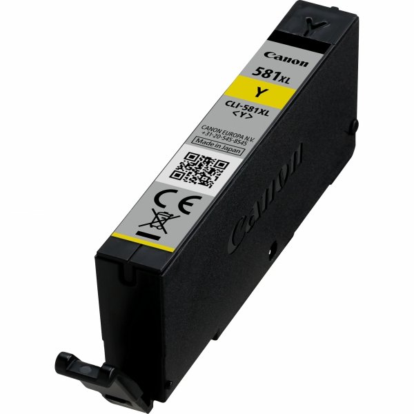 Tusz Canon CLI-581Y XL, yellow, 8,3ml, 2051C001, very high capacity, Canon PIXMA TR7550,TR8550,TS6150,TS6151,TS81