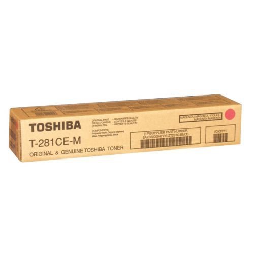 Toshiba oryginalny toner T281CEM. magenta. 10000s. Toshiba e-Studio 281c. 351e. 451e 6AK00000047