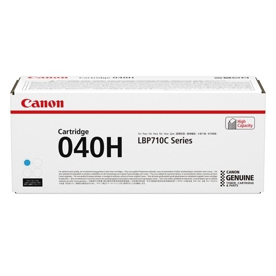 Toner Canon 040H, cyan, 10000s, 0459C001, 0459C002, high capacity, Canon imageCLASS LBP712Cdn,i-SENSYS LBP710Cx, LBP712