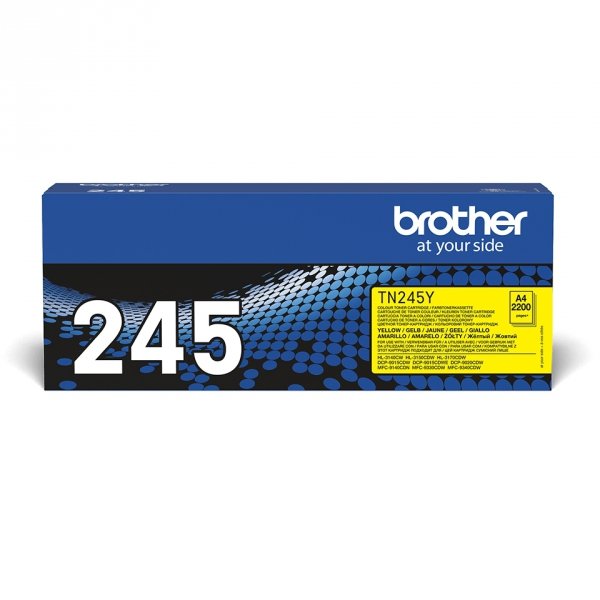Toner Brother TN245Y. yellow. 2200s. Brother HL-3140CW. 3170CW TN245Y