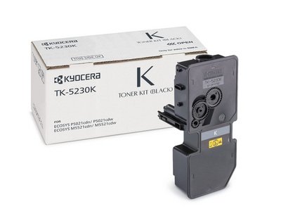 Toner Kyocera-Mita TK-5230K, black, 2600s, 1T02R90NL0, Kyocera M5521cdn,M5521cdw, P5021cd,P5021cdw 1T02R90NL0