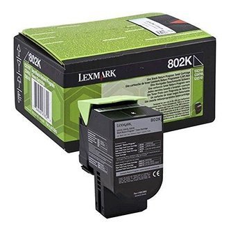 Lexmark oryginalny toner 80C20KE, black, 1000s, return, Lexmark CX310dn, CX310n, CX410de, CX410 80C20KE