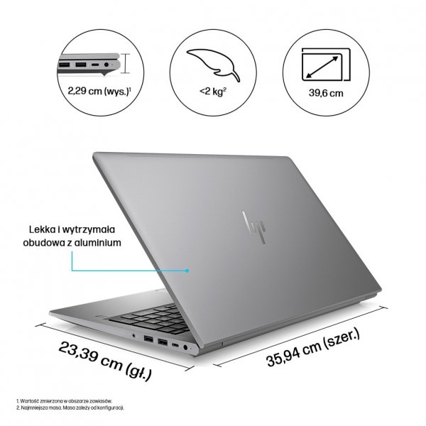 Stacja robocza HP ZBPG10A R9-7940HS/15.6''/32/1T/2000ADA/W1