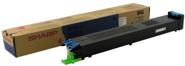 Toner SHARP MX-18GTCA, cyan, 10000s