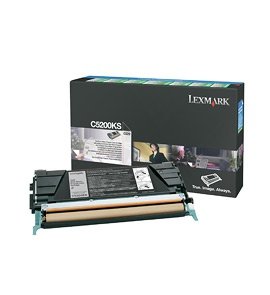 Toner Lexmark C5200KS. black. 1500s. return. Lexmark C530 C5200KS