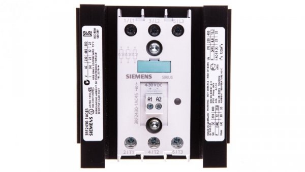 Stycznik półprzewodnikowy 30A 3P 4-30V DC 3RF24 3RF2430-1AC45