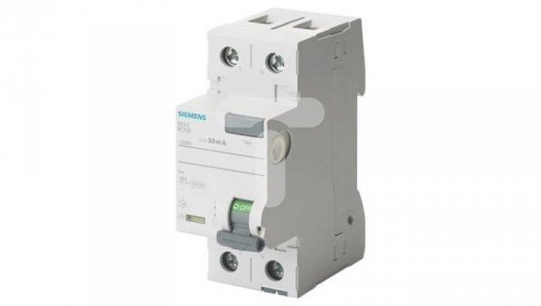 Wyłącznik różnicowoprądowy 2P 40A 0,03A typ A 30mA 230V SENTRON 5SV3314-6