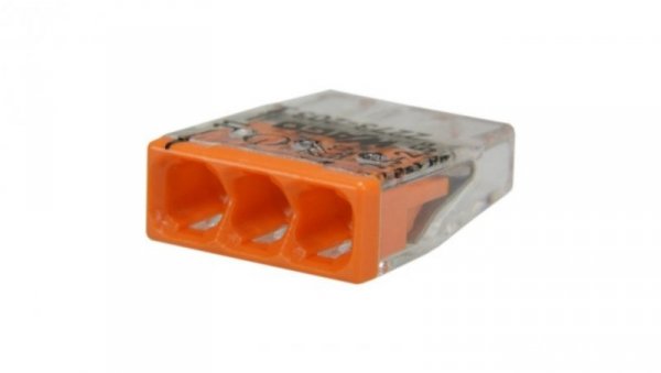 Szybkozłączka 5x 0,5-6,0mm2 uniwersalna (na drut / na linkę) 450V/41A ORYGINALNA 15szt. 221-615
