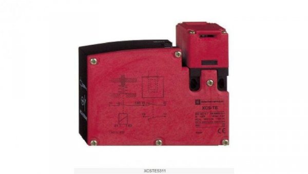 Wyłącznik krańcowy bezpieczeństwa 1Z 1R blokada magnetyczna 24V AC/DC PREVENTA XCSTE5311