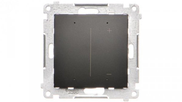 Ściemniacz do żarówek LED-owych Wi-Fi 2-200 W, 230V SIMON 54 GO czarny Kontakt Simon DESL1W.01/49