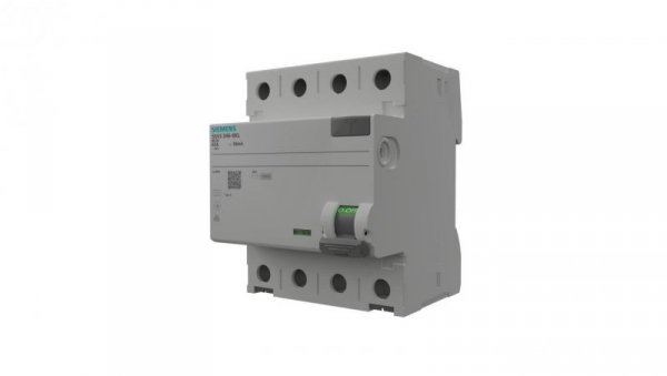 Wyłącznik różnicowoprądowy 63A 30mA 4p RCCB VDE Siemens 0133
