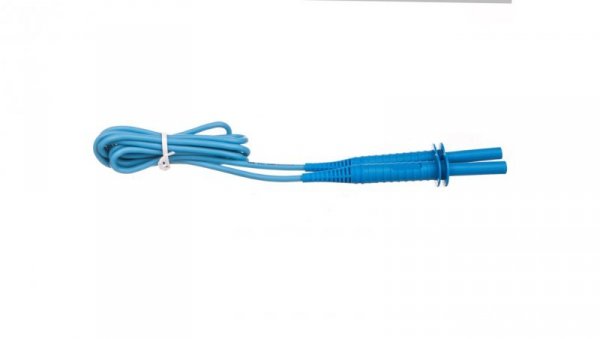 Przewód pomiarowy 1,8m niebieski 5kV /wtyki bananowe/ WAPRZ1X8BUBB Sonel