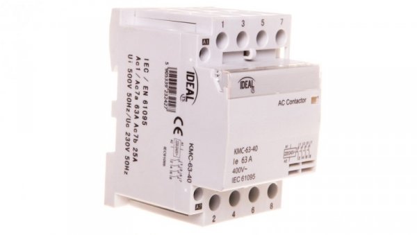 Stycznik modułowy 63A 4Z 0R 230V AC KMC-63-40 23242