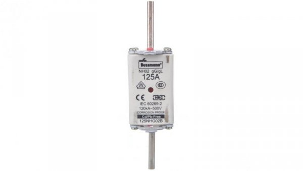 Wkładka bezpiecznikowa NH2 125A gL/gG 500V 125NHG02B