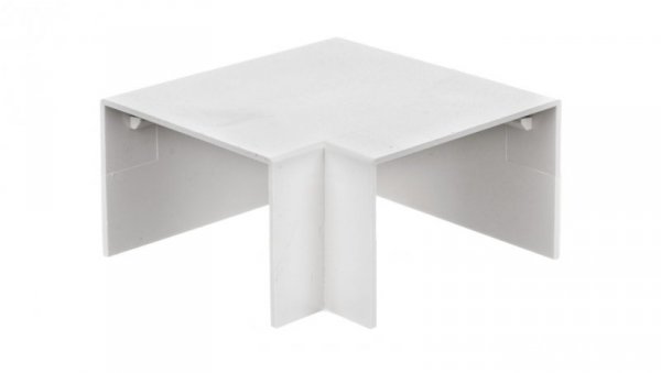 Narożnik do kanałów kablowych płaski AP 60x40 biały ECAP6040B