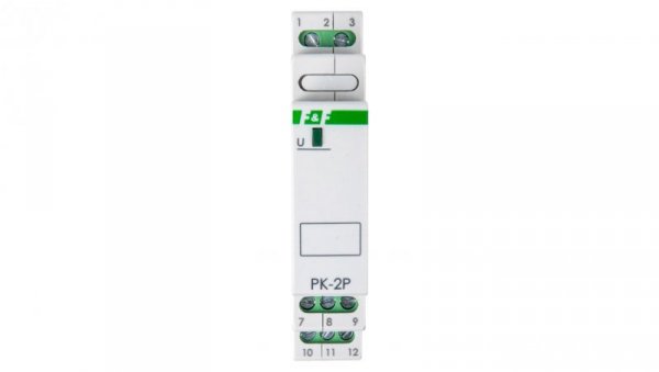 Przekaźnik elektromagnetyczny 2P 8A 12V AC/DC PK-2P-12V