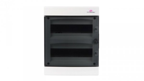 Rozdzielnica modułowa 2x12 podtynkowa /transparentna/ IP40 ECM24PT-S DIDO 001101075