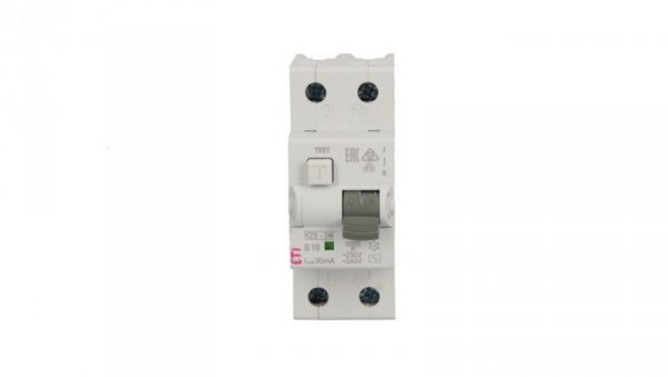 Wyłącznik różnicowo-nadprądowy 2P 10A B 0,03A typ AC KZS-2M 002173102