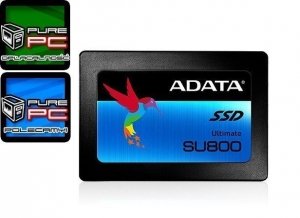 ADATA | Ultimate SU800 | 512 GB | Format SSD 2,5 | Interfejs SSD SATA | Prędkość odczytu 560 MB/s | Prędkość zapisu 520 MB/s