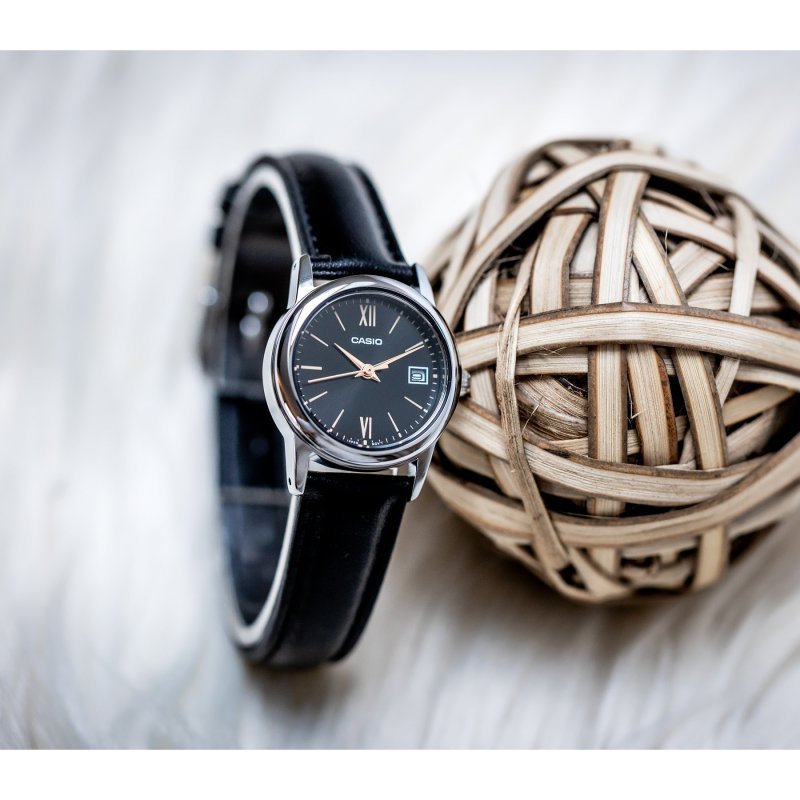 ZEGAREK DAMSKI CASIO LTP-V002L-1B3UDF (zd584j) + BOX