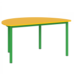 Stolik przedszkolny półokrągły