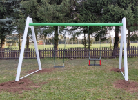 Huśtawka metalowa podwójna 