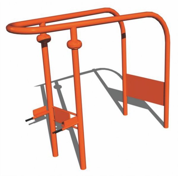 Plac zabaw sprawnościowy – urządzenie do ćwiczeń równowagi