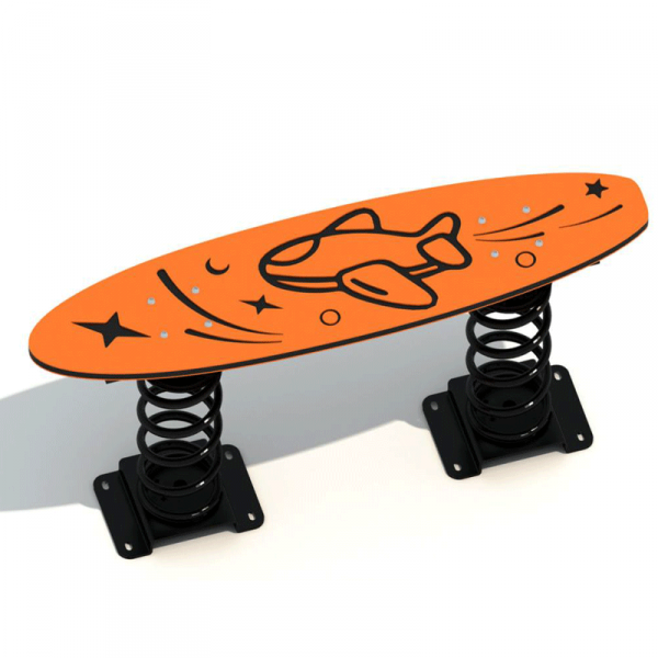 Huśtawka sprężynowa Samolot – deska balansowa na plac zabaw