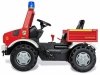 Rolly Toys Unimog Mercedes Benz Samochód na pedały Straż + Kogut