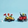LEGO Klocki City 60458 Zestaw wyścigówek: pizza kontra wóz strażacki
