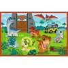Trefl Puzzle 2x24 elementy Małe dinozaury Jurassic World