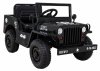 Autko Wojskowe Retro dla dzieci Czarny + Napęd 4x4