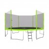 Trampolina ogrodowa SkyRamiz 427cm 14FT dla dzieci Zielony + Akcesoria