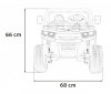 Auto Pick-Up Speed 900 dla dzieci Czarny + Napęd 4x4 + Ruchomy kiper