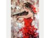 Haft Diamentowy, Obraz, Mozaika Diamentowa Diamond Painting, GRA NA SKRZYPCACH 30x40cm