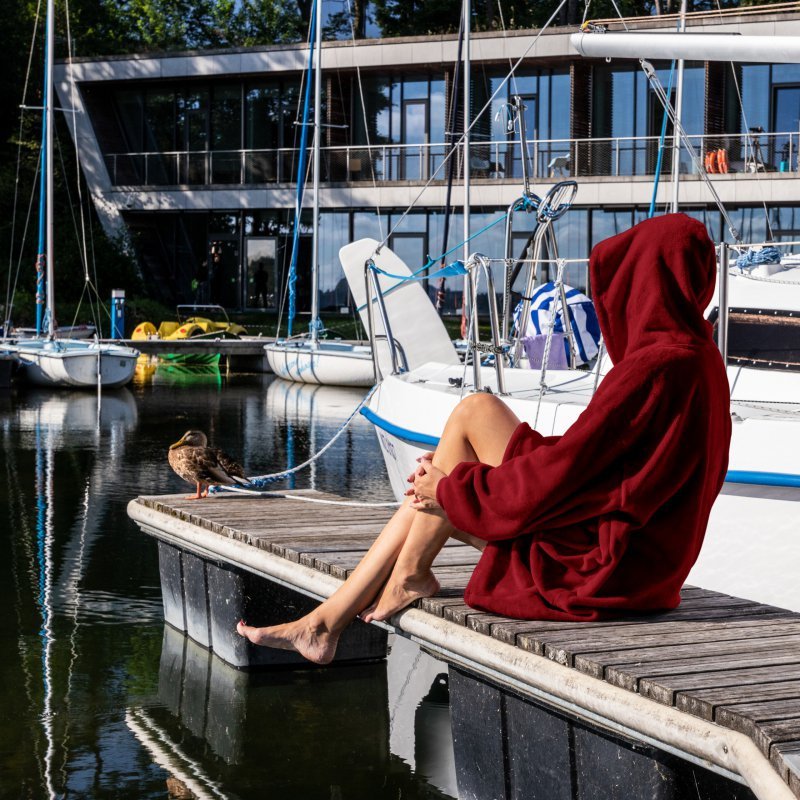 Bluzair - Bluza koc - Bordowy