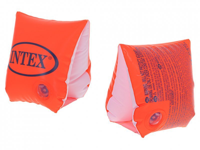 INTEX Rękawki dmuchane do pływania pływaczki pomarańczowe 3-6 lat