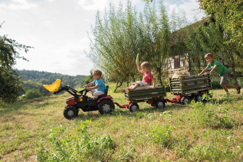 Rolly Toys rollyTrailer Wielka Przyczepa 3 osie Multi Trailer