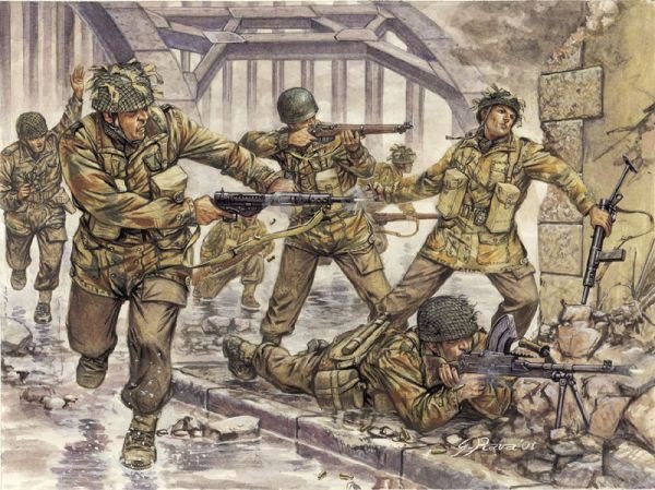 Italeri Model plastikowy British Paratroopers
