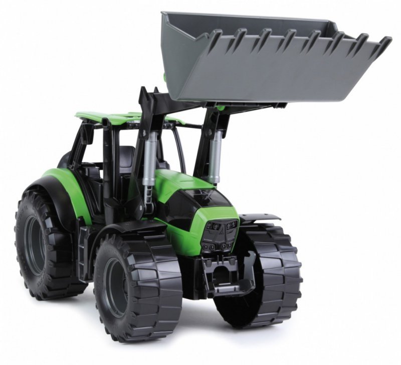 Lena Pojazd Traktor Agrotron z łyżką Luzem w kartonie