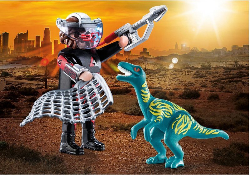 Playmobil Figurki Duo Pack 70693 Polowanie na Welociraptora