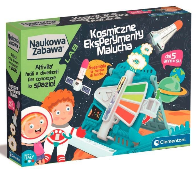 Clementoni Zestaw naukowy Kosmiczne Eksperymenty Malucha