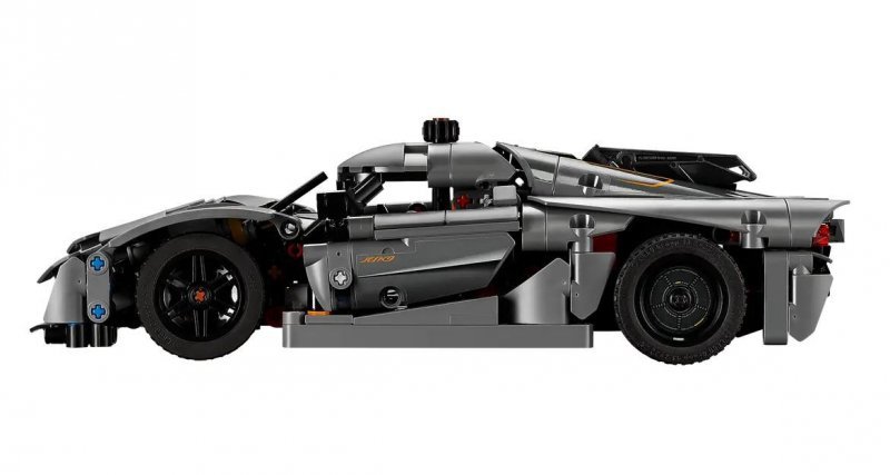 LEGO Klocki Technic 42173 Szary hipersamochód Koenigsegg Jesko Absolut