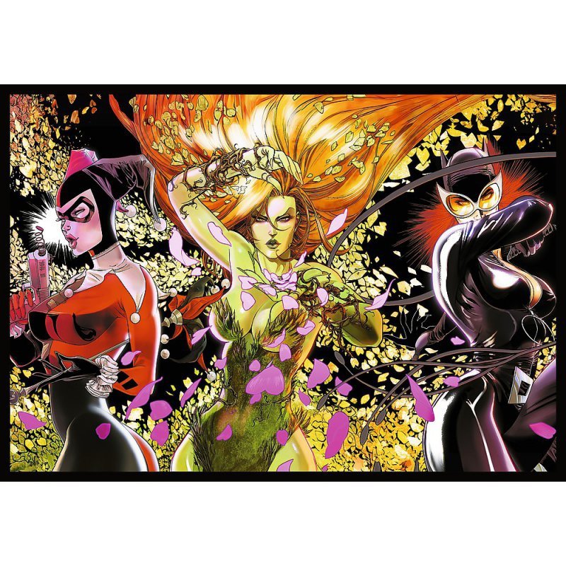 Trefl Puzzle 4x250 elementów Batman w akcji