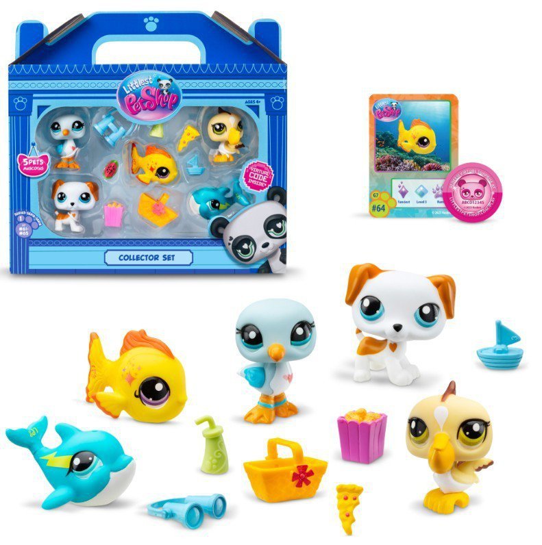 Tm Toys Littlest Pet Shop Zestaw figurek Plaża