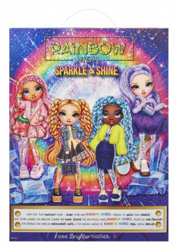 MGA Lalka Rainbow High Sparkle Shine Rosetta