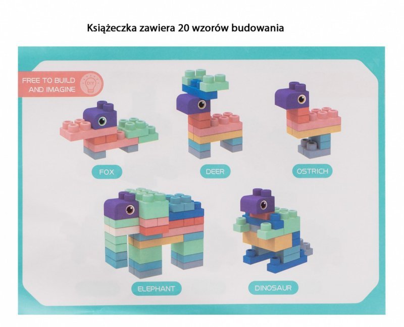 Smily Play Klocki miękkie 20 elementów
