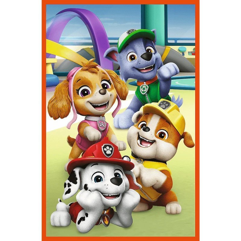 Trefl Puzzle 3x80 elementów Psia zgraja Psi Patrol Paw Patrol